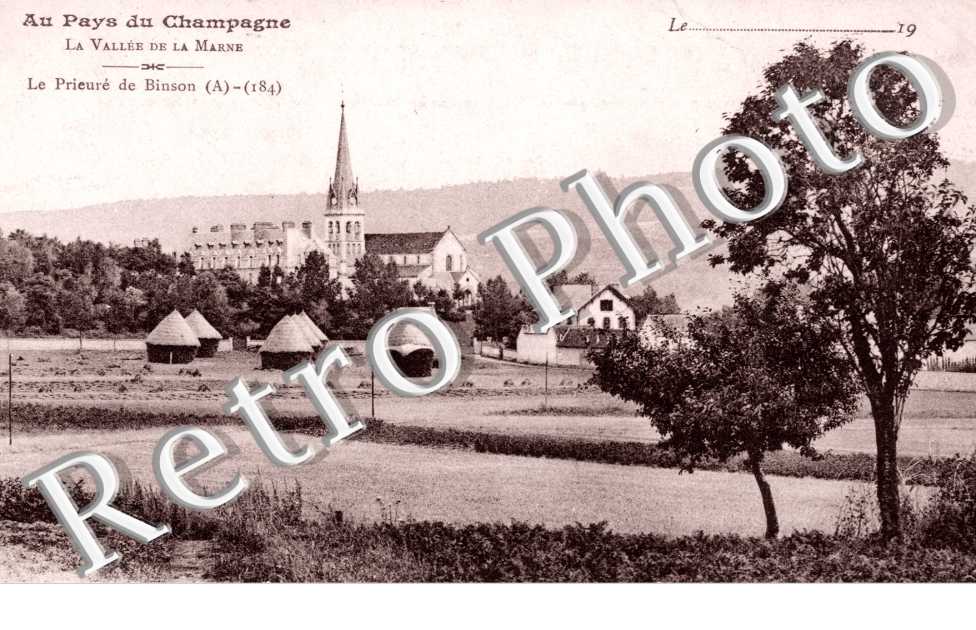 Binson-et-Orquigny, la Vallee de la Marne, le Prieure de Binson