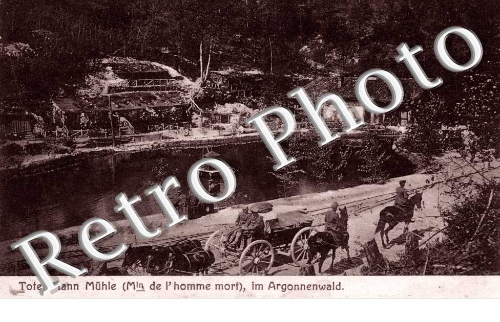 Toler Mann Muhle (moulin de l'homme mort) im Argonnenwald
