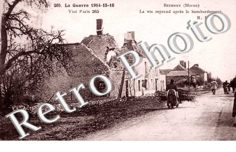la vie reprend apres le bombardement