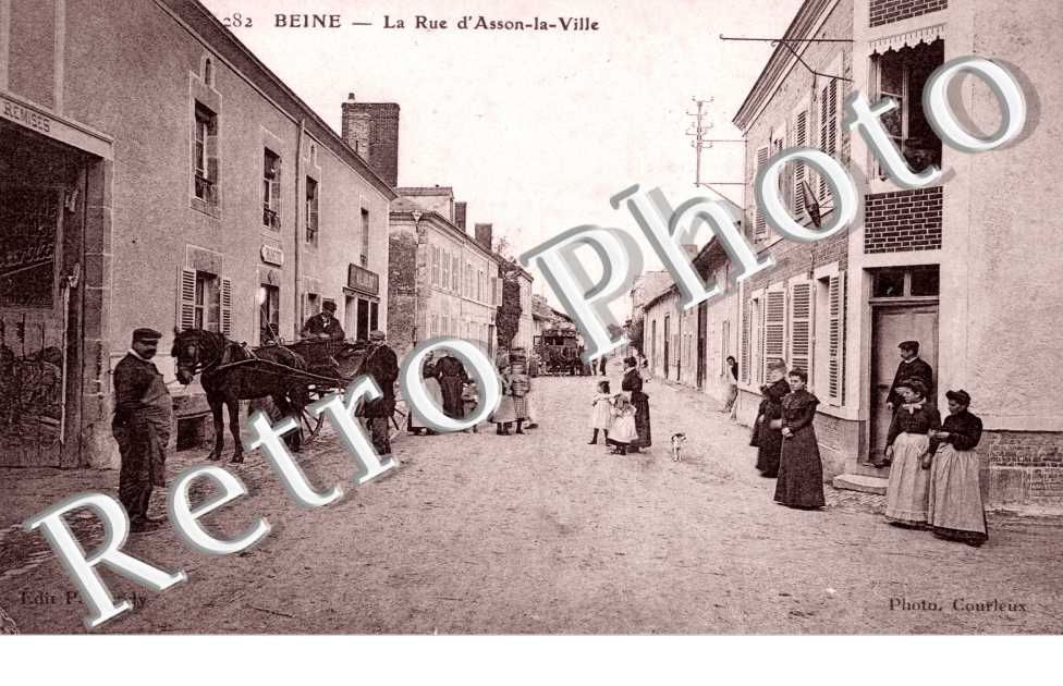 la rue d' Asson-la-Ville