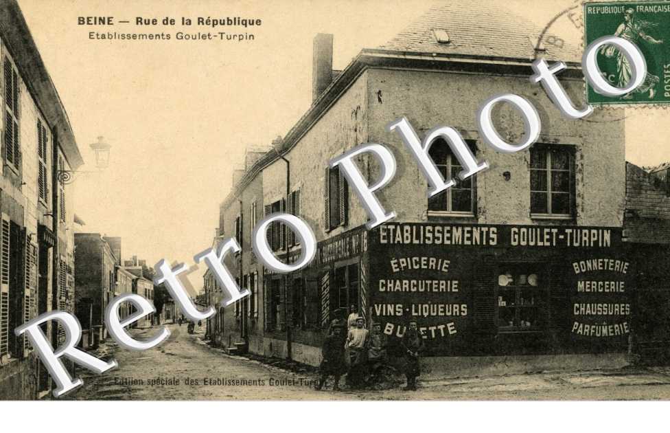 Etablissements Goulet-Turpin, rue de la Republique