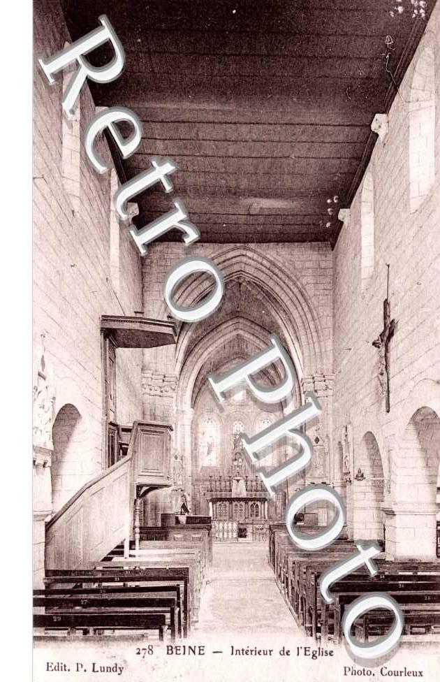 interieur de l'eglise