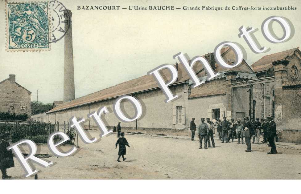 l'Usine Bauche, Grande Fabrique de Coffres-forts incombustibles