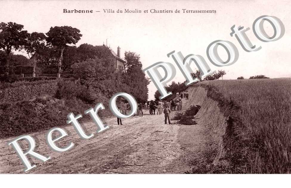 Villa du Moulin et Chantiers de Terrassements