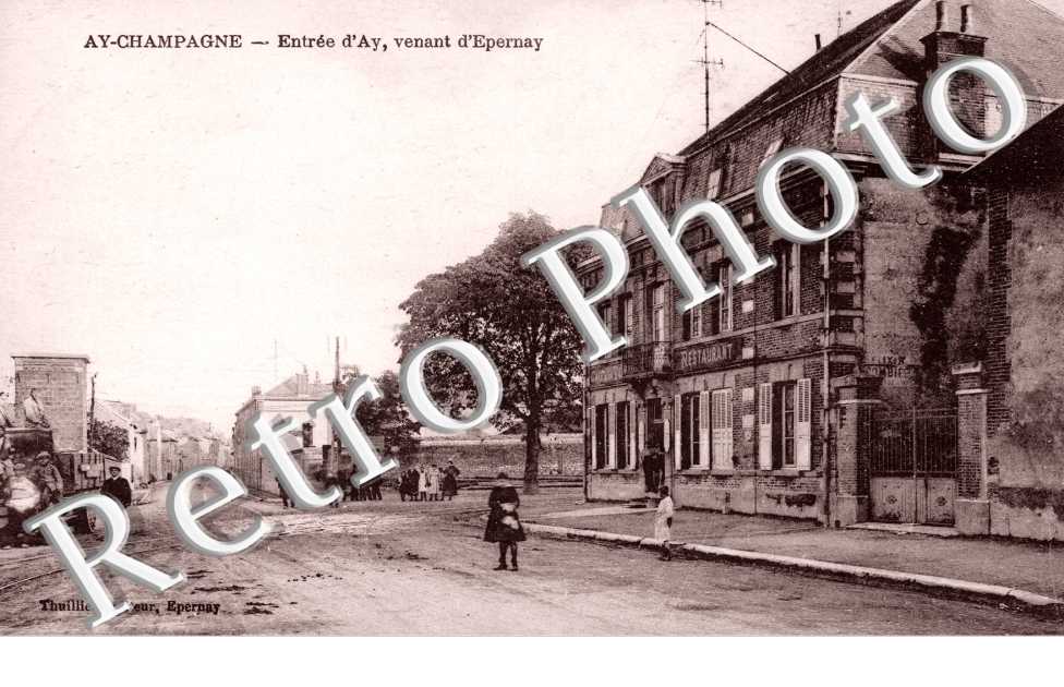 Entree d'Ay en venant d'Epernay