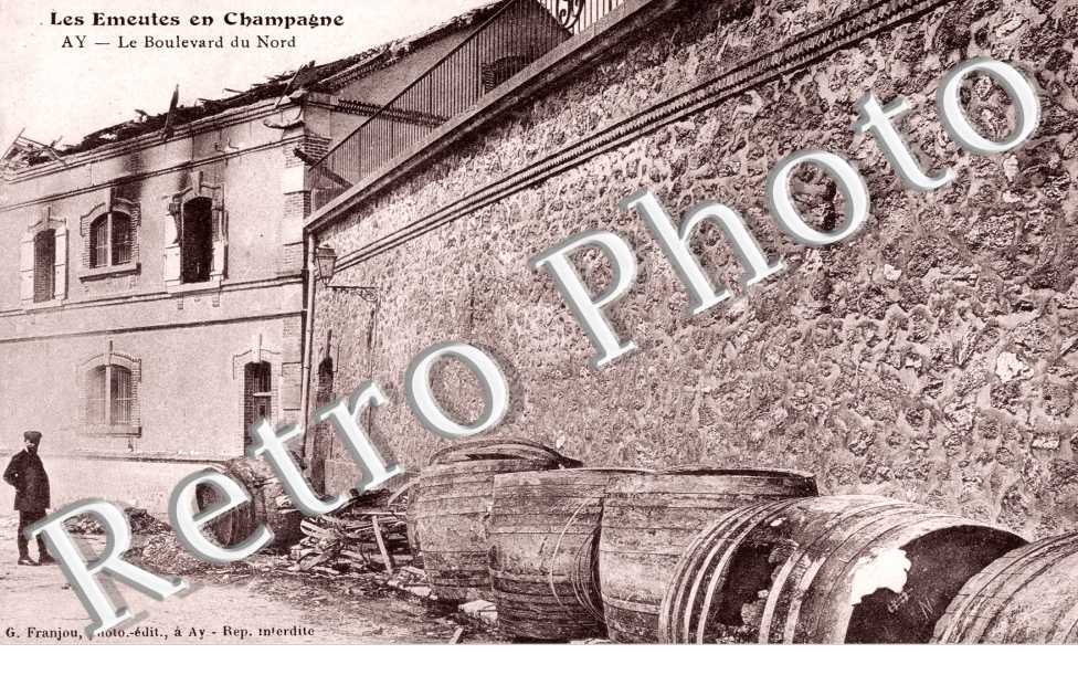 Les Emeutes en Champagne, le Boulevard du Nord