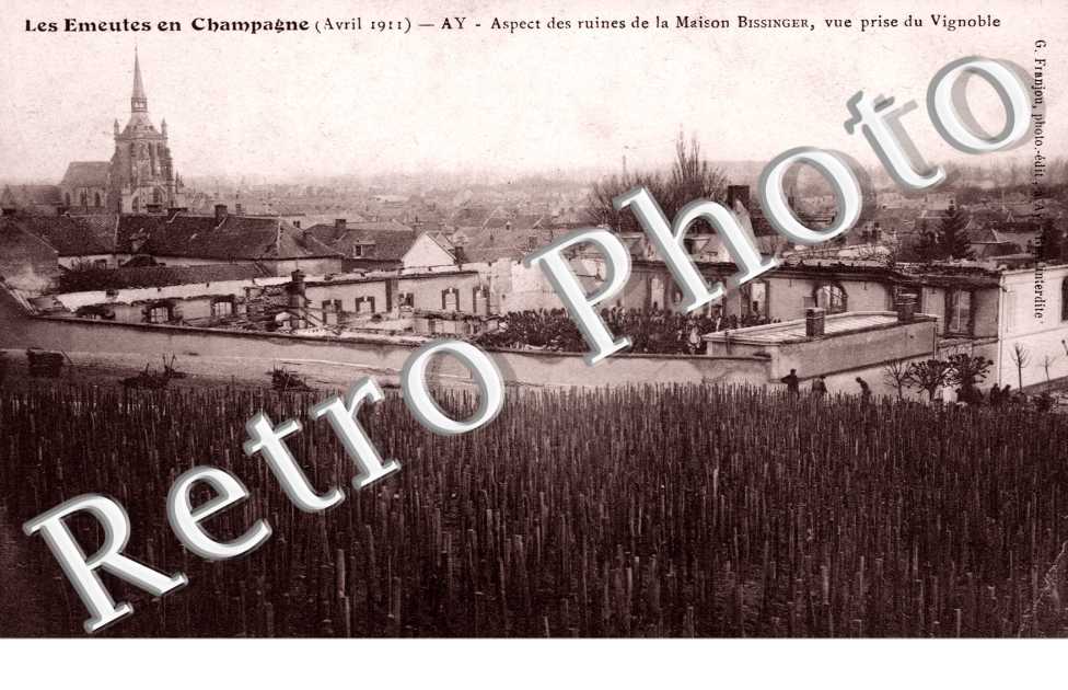 Les emeutes en Champagne
