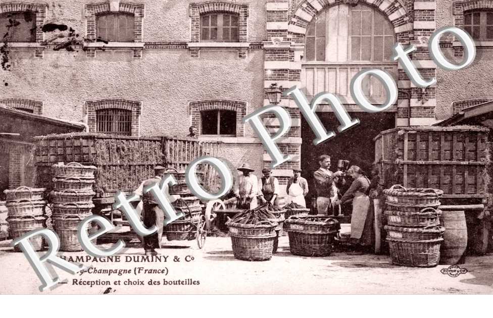 Reception et Choix des bouteilles, Champagne Duminy et Co