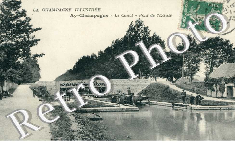 Le Canal, Pont de l'Ecluse