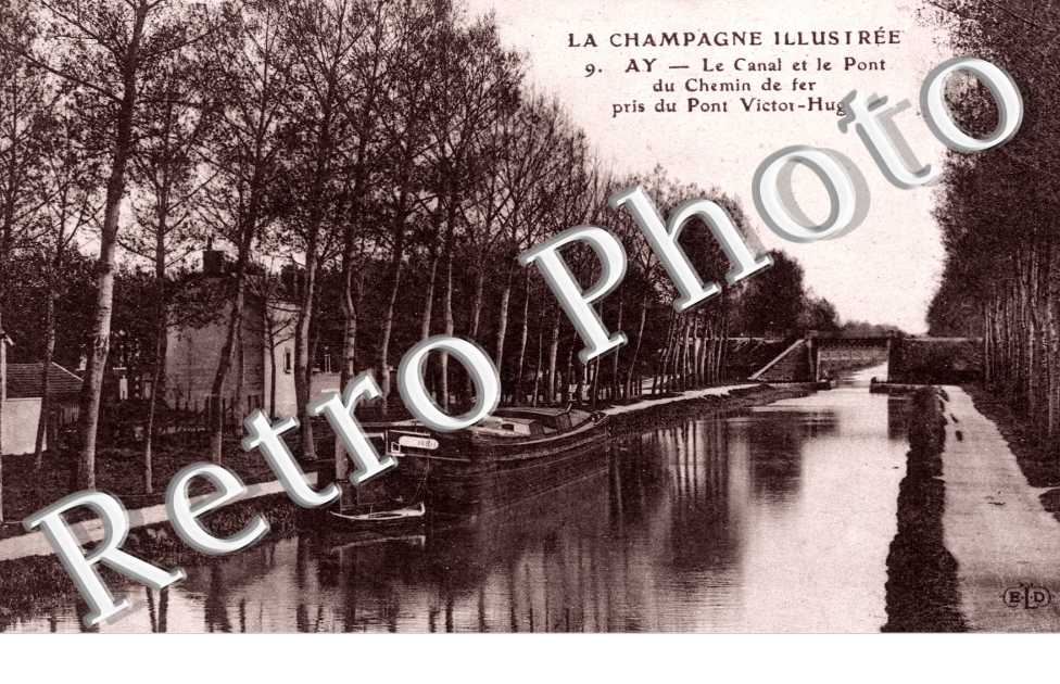 Canal et le Pont du Chemin de Fer