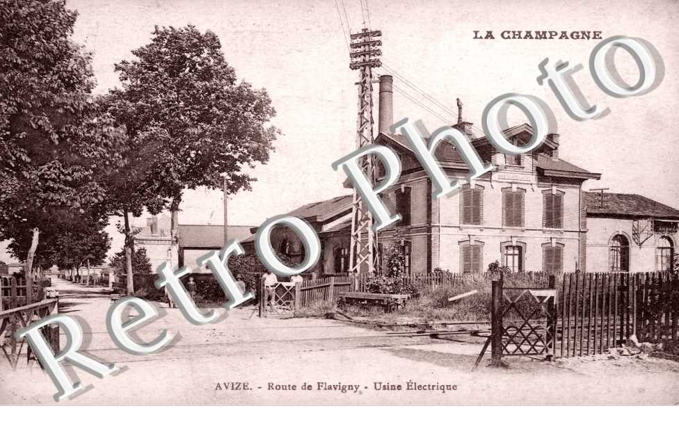 Route de Flavigny, Usine electrique