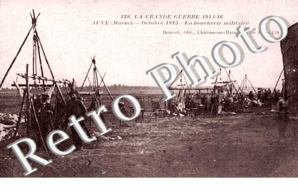 Octobre 1915, la Boucherie Militaire