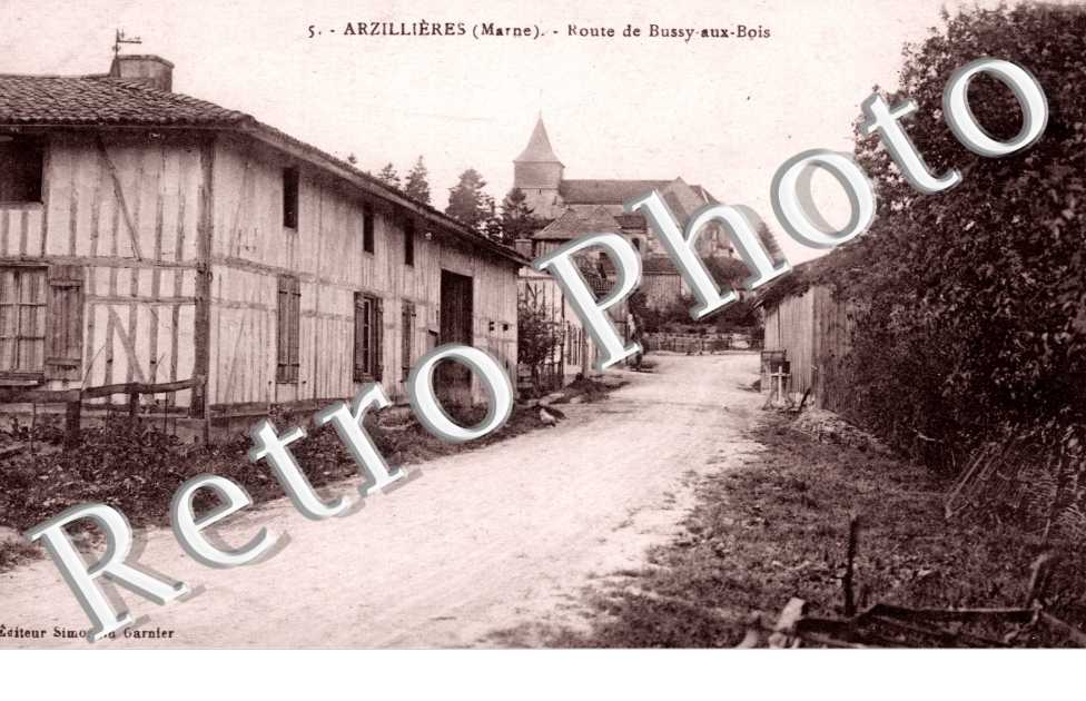Route de bussy aux bois