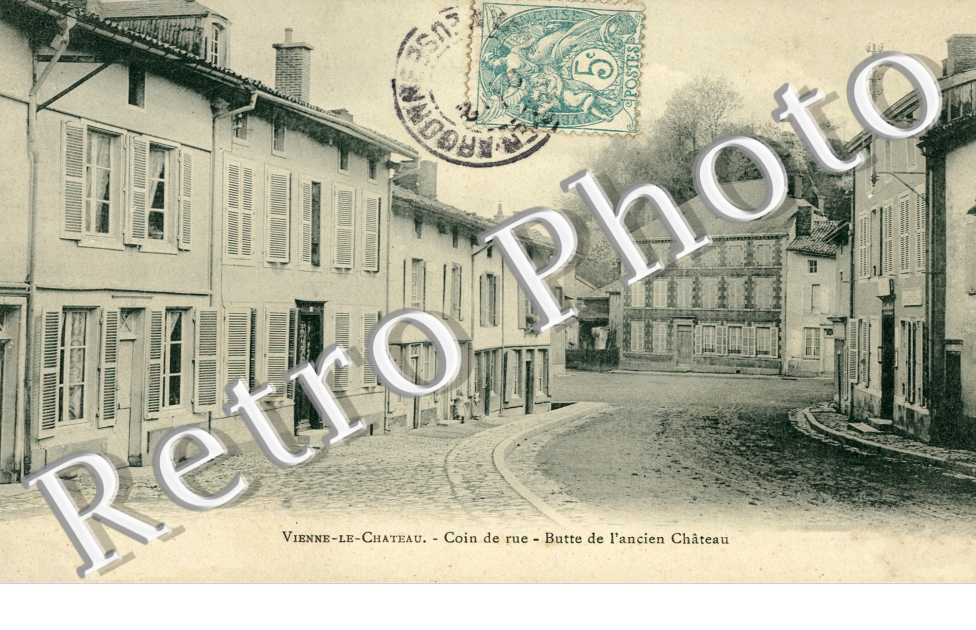 coin de la rue - butte del'ancien chateau