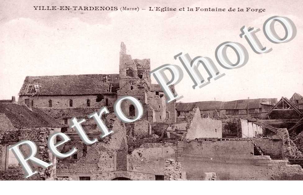 l'eglise et la fontaine de la forge