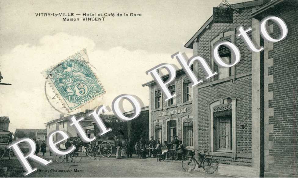 hotel et cafe de la gare, maison Vincent