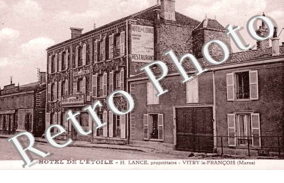 Hotel de l'Etoile, H. Lance proprietaire