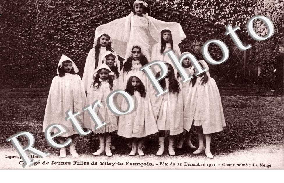 College de jeunes filles Fete du 21 decembre 1911