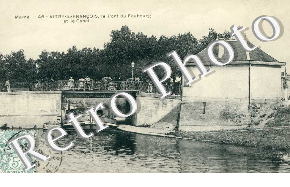 Pont du Faubourg et le Canal