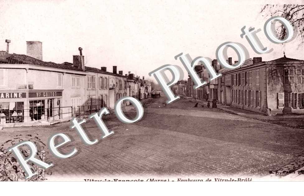Faubourg de Vitry le Brule