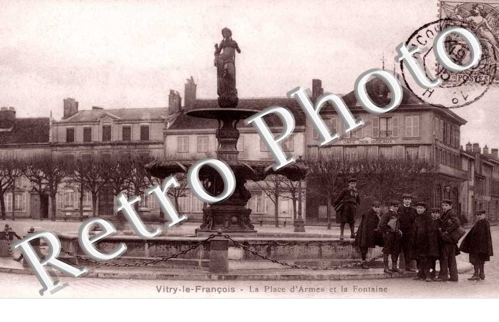 place d'Armes et la fontaine