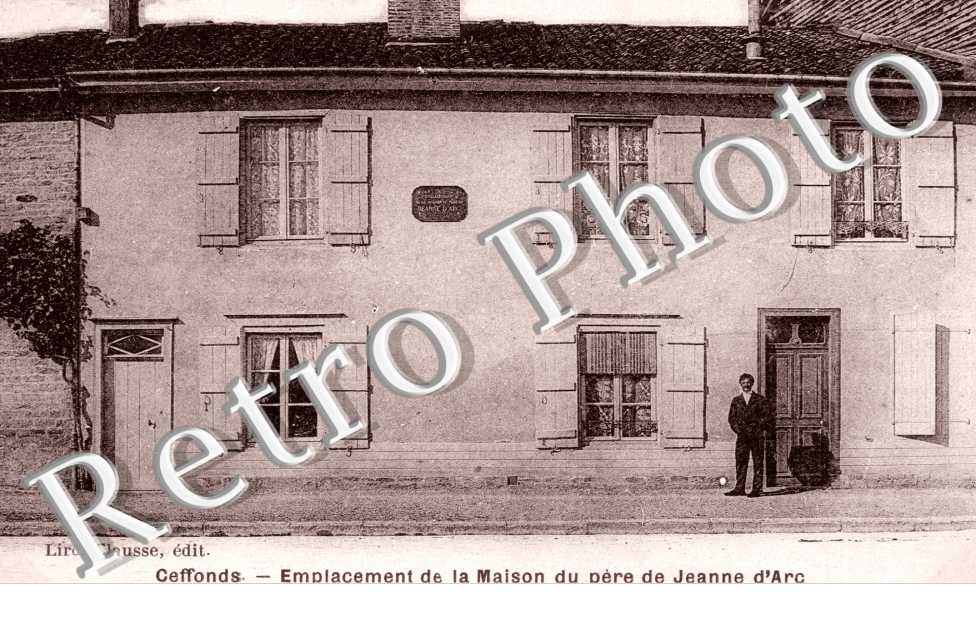 emplacement de la maison du pere de Jeanne d' Arc