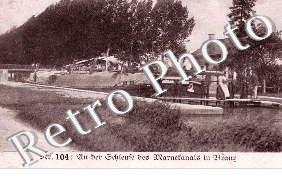 Un der Gchleufe des Marnefanals