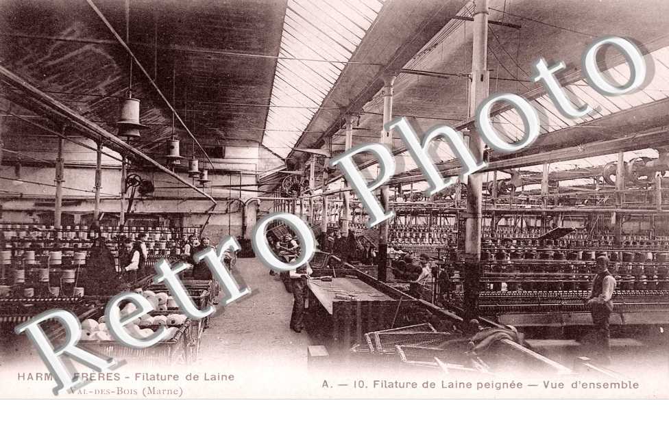 Harmel Freres, Filature de Laine