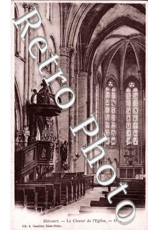 Le choeur de l'Eglise
