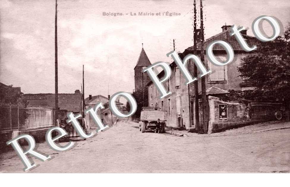 la mairie et l' eglise