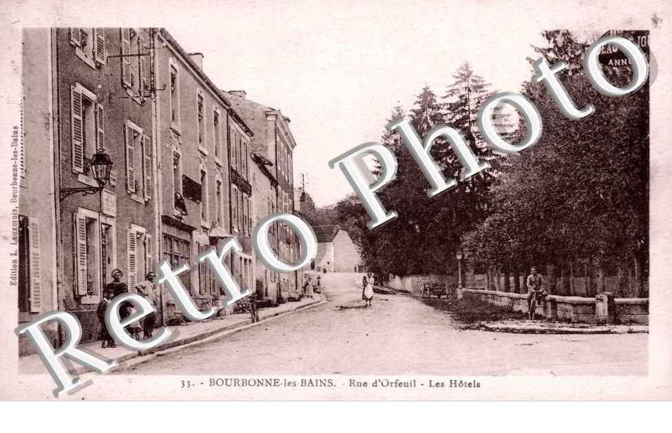 la rue d'Orfeuil - les Hotels