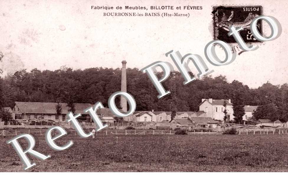 fabrique de meubles, Billotte et Fevres