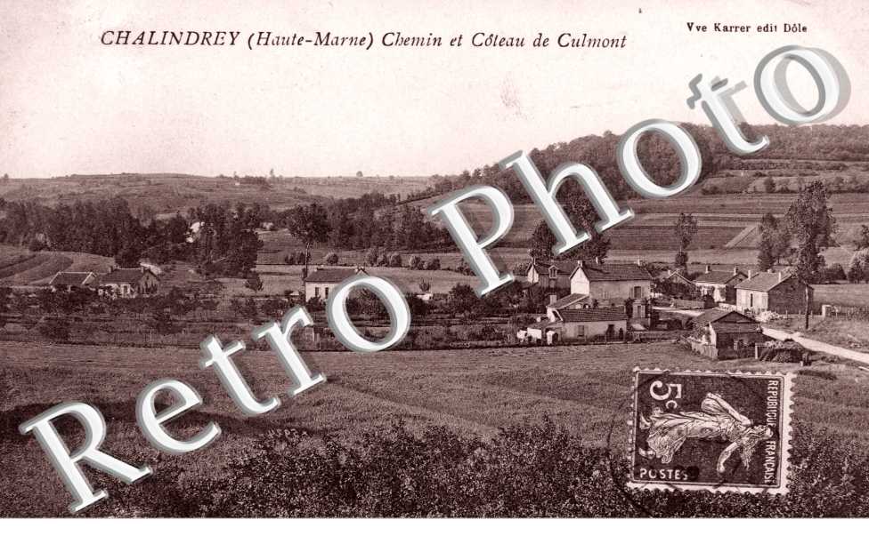 Chemin et coteau de Culmont