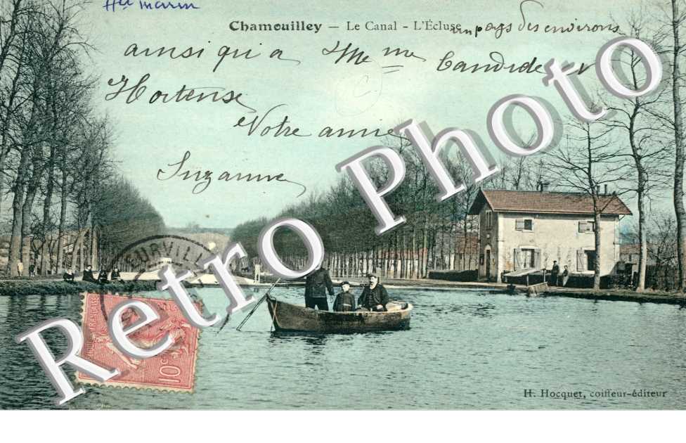 le canal l'ecluse 
