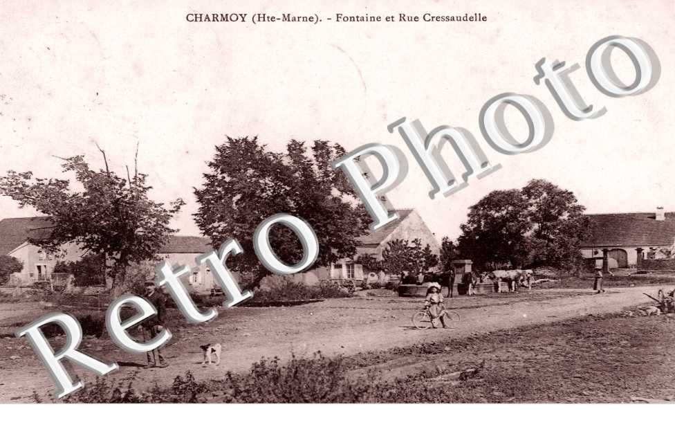 fontaine et rue Cressaudelle