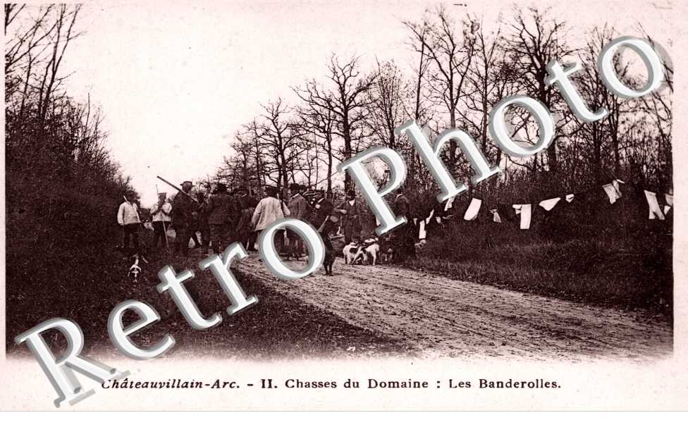 chasses du domaine : les banderolles