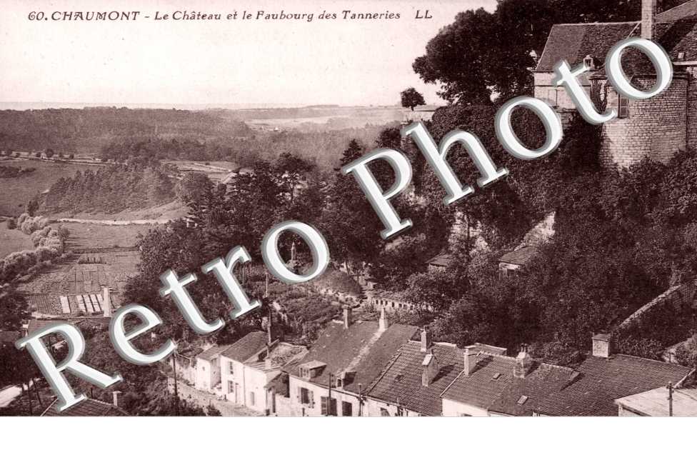 le Chateau et le Faubourg des Tanneries