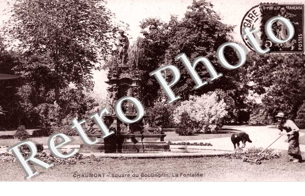 Square Boulingrin - la fontaine
