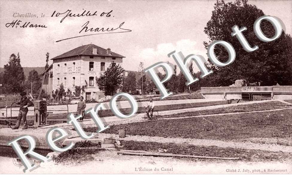 L'écluse du canal