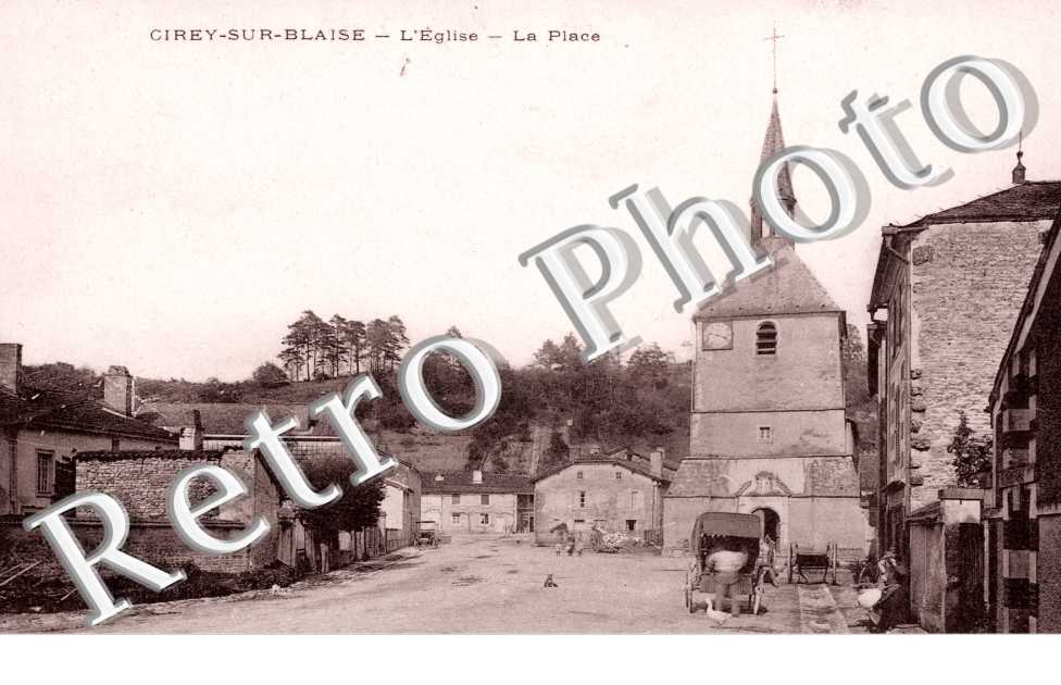l' eglise, la place