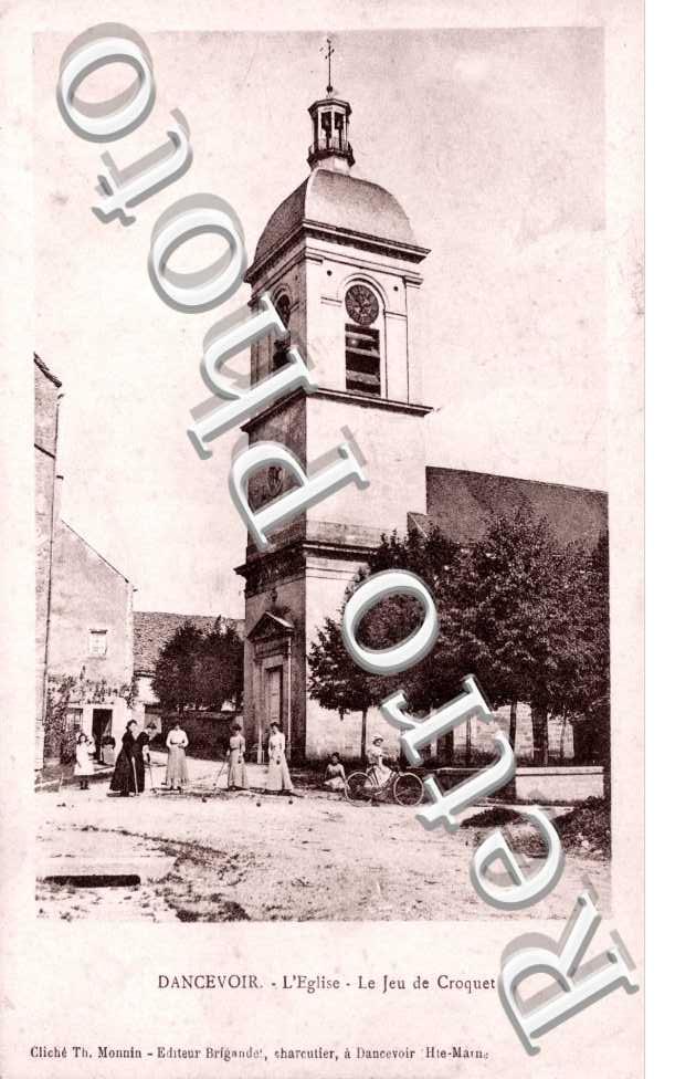 L'eglise - jeu de croquet
