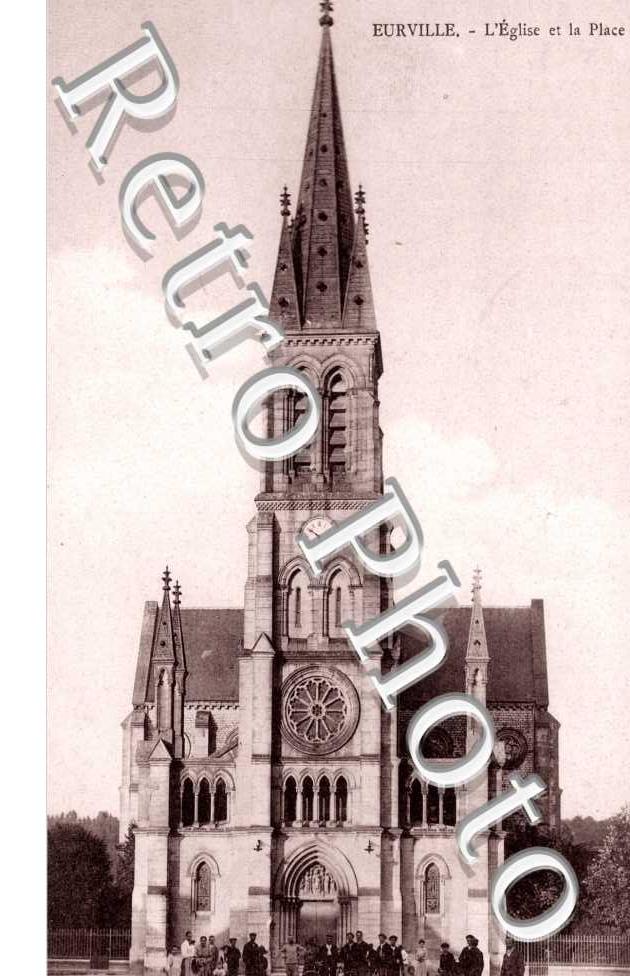 l'eglise et la place