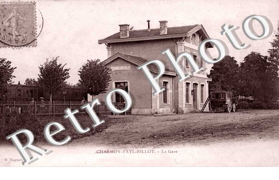 Charmoy Fayl Billot - la gare
