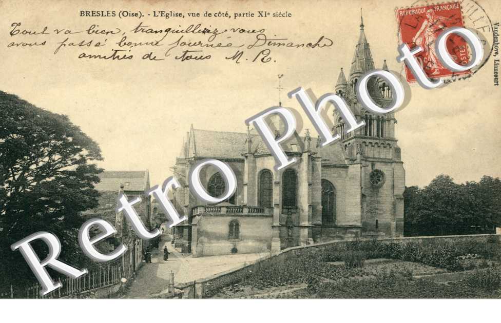 l'Eglise vue de côté