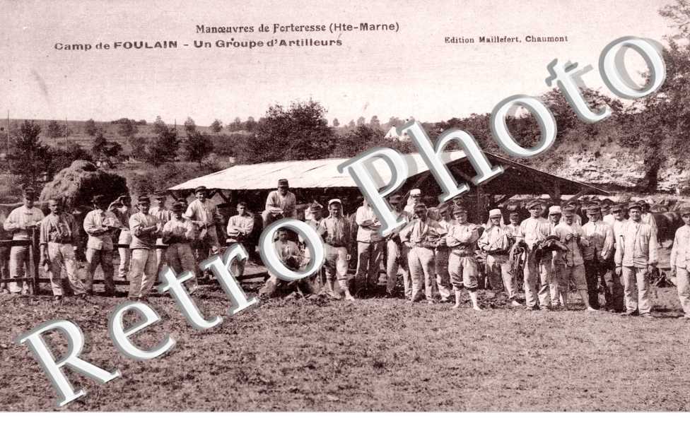 Un groupe d'artilleurs