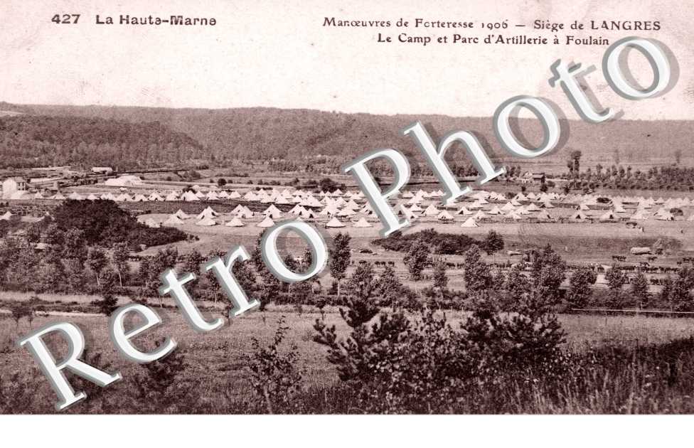 Camp et parc d'artillerie