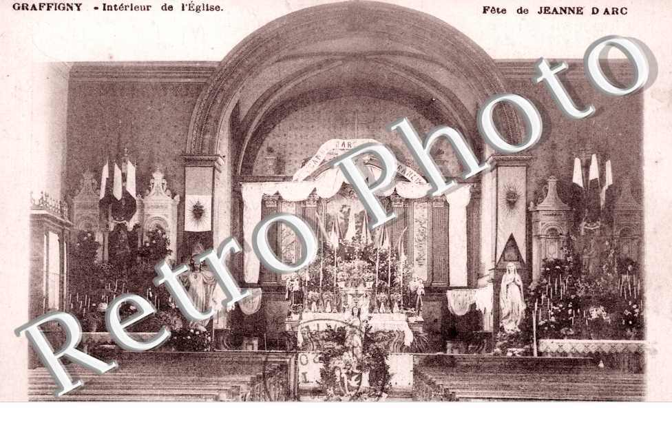 Fete Jeanne d'Arc - interieur de l'eglise