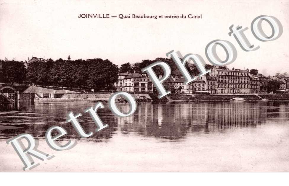 quai Beaubourg et entree du canal