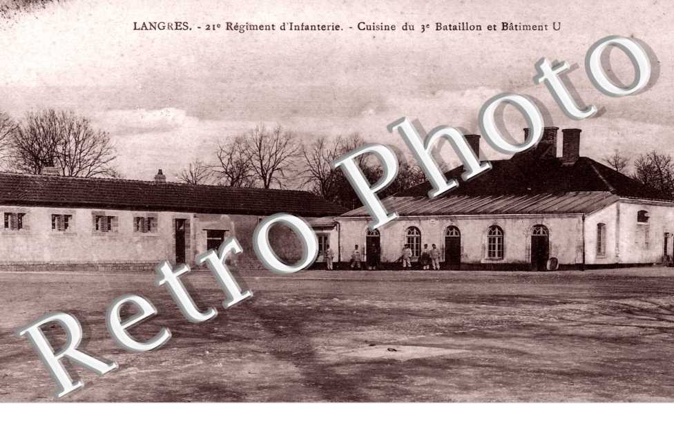 21eme regiment d'Infanterie - cuisine du 3eme bataillon