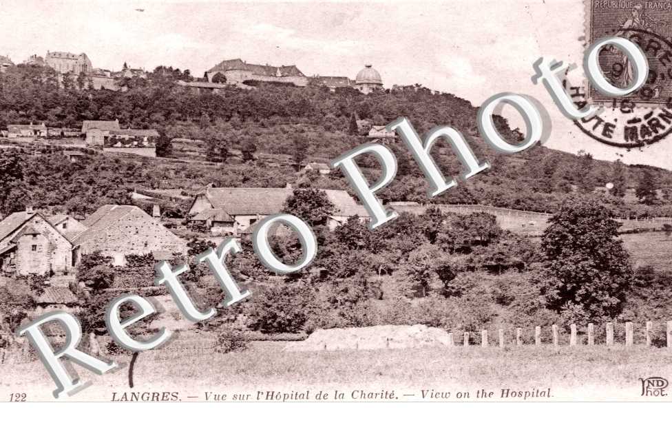 Vue sur l'Hopital de la Charite
